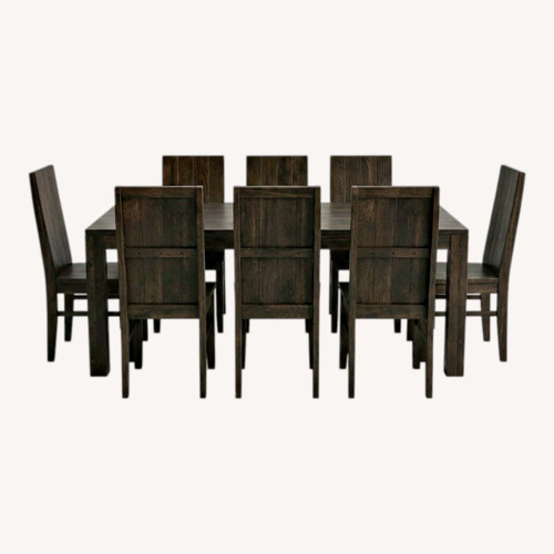 Used Vintage/Antique Finds Dark Brown Wood Dining Sets for sale on AptDeco
