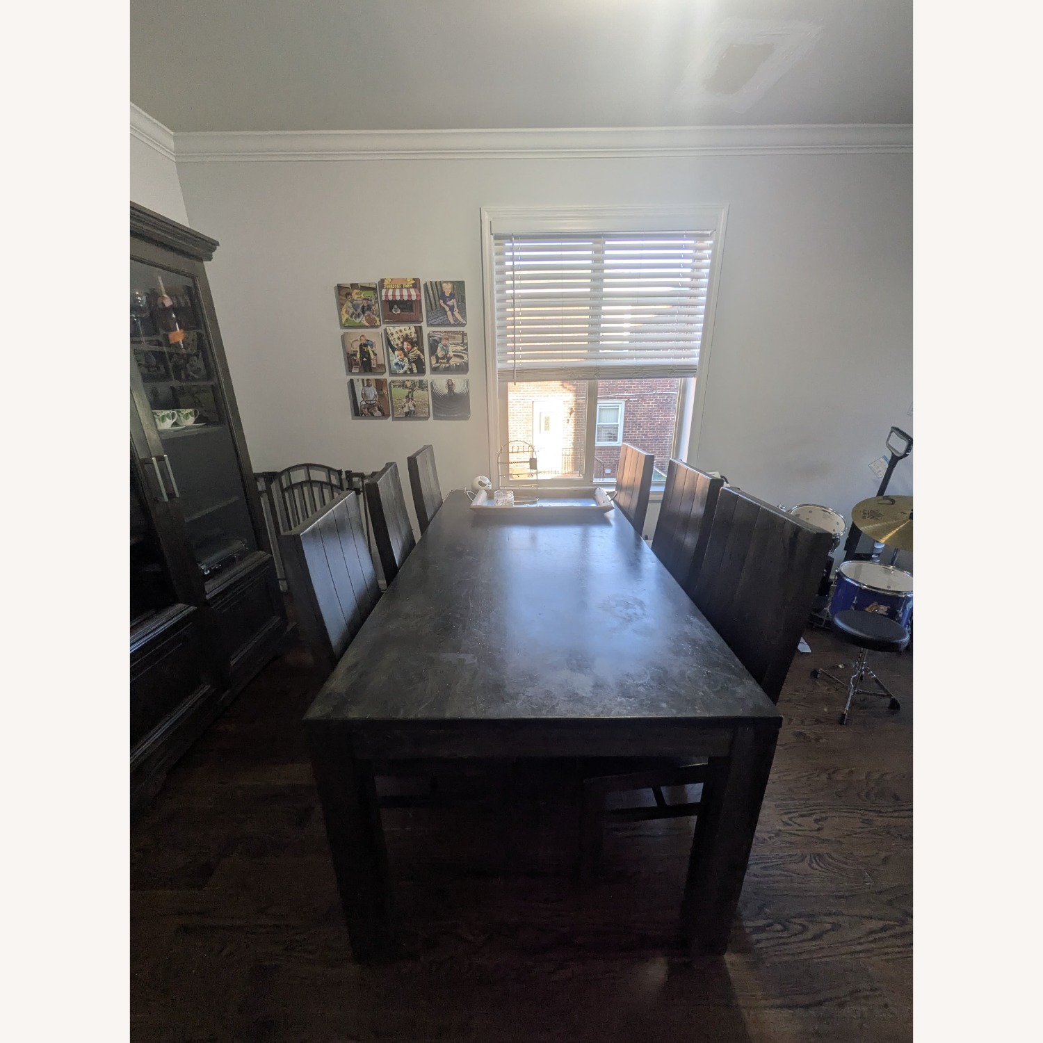 Vintage/Antique Finds Dark Brown Wood Dining Sets - image-2