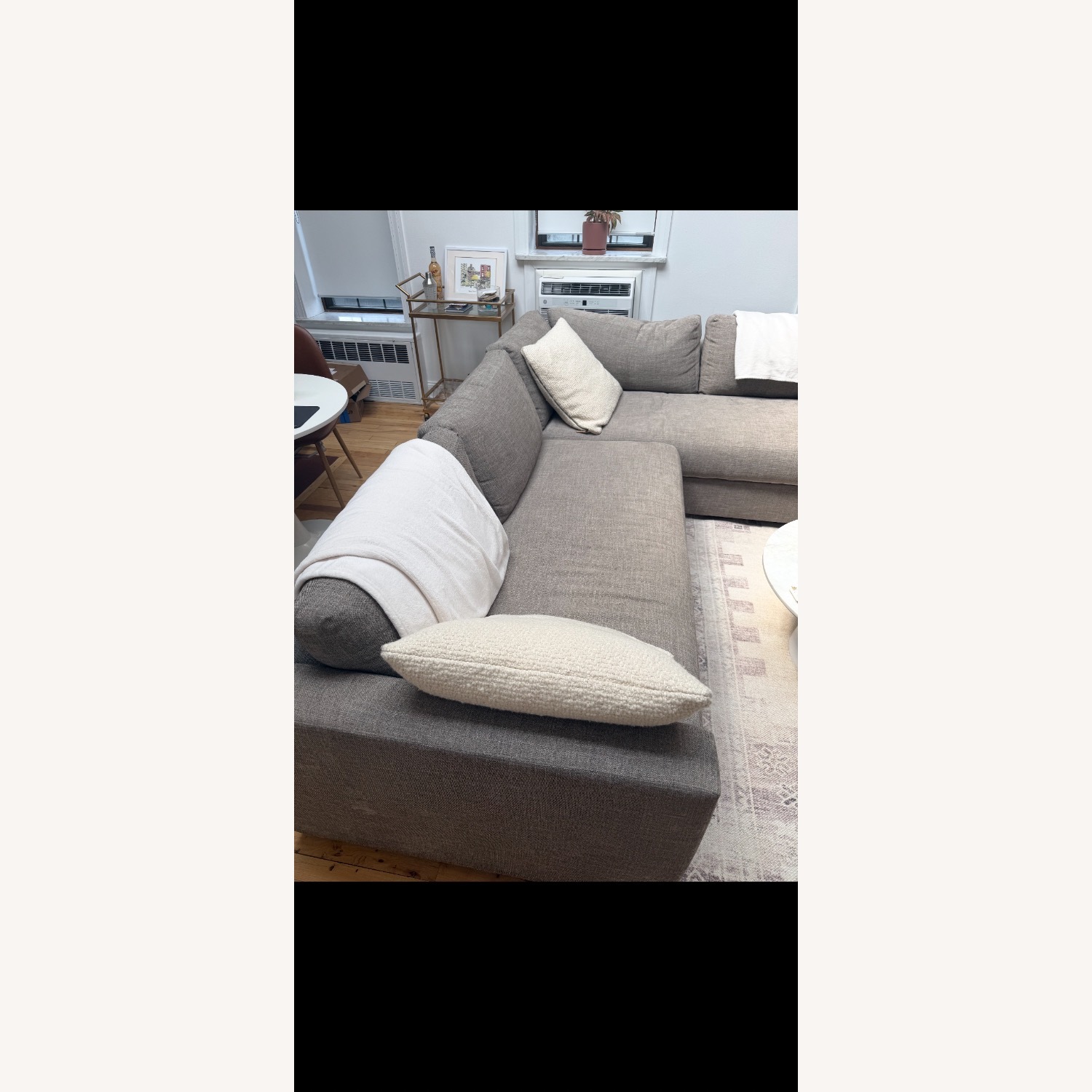 Pottery Barn Camel Sectional - image-3