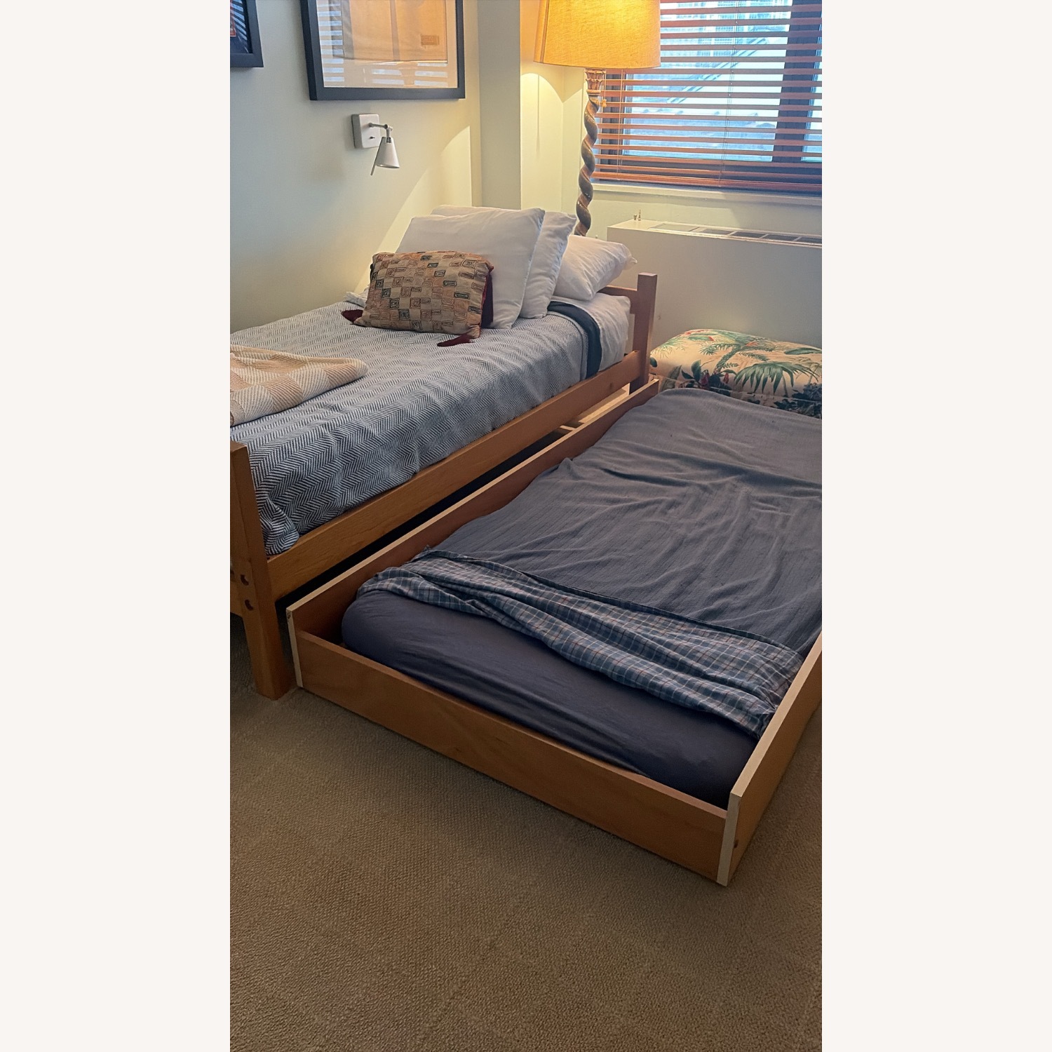 The Conran Shop Natural Wood Twin Bed - image-3