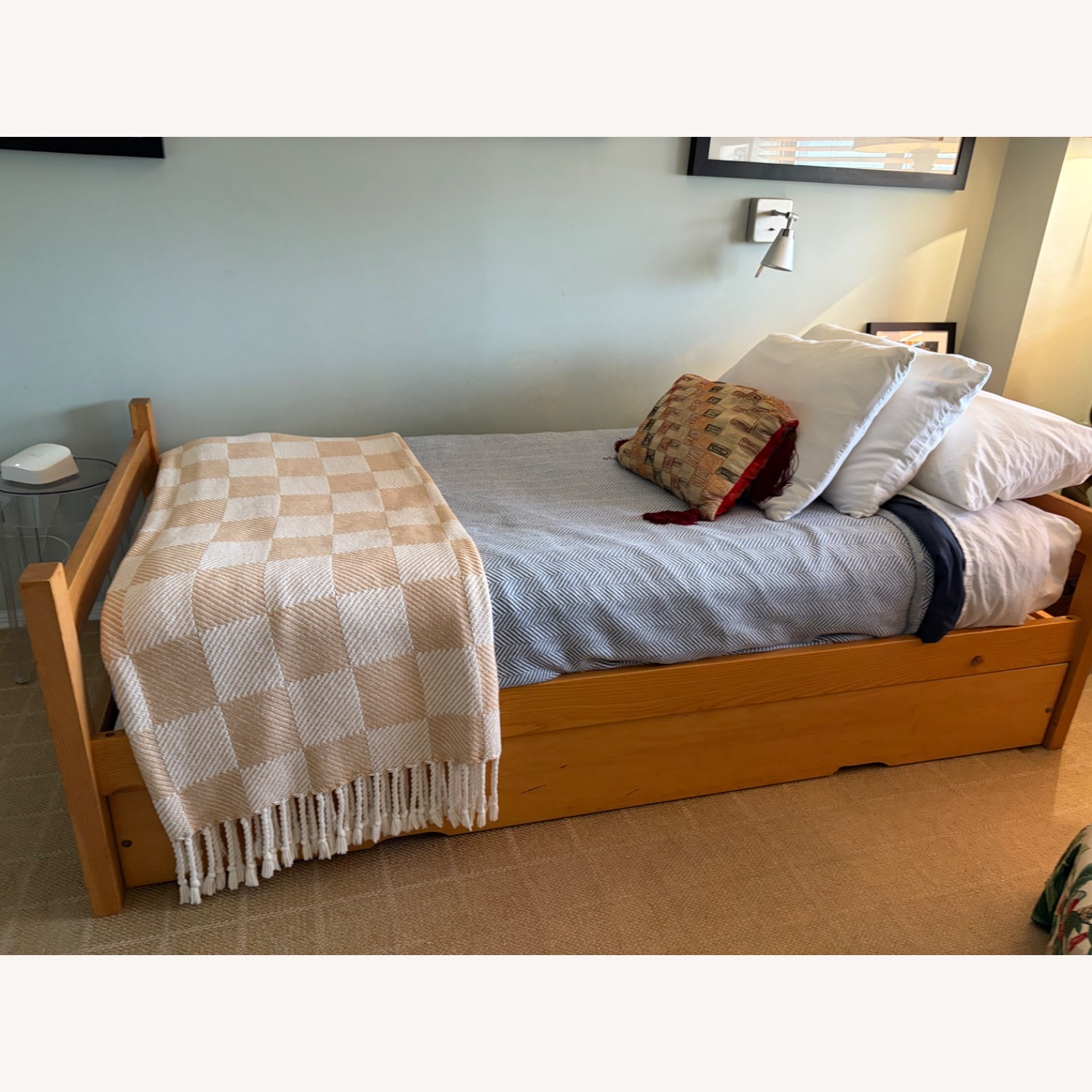 The Conran Shop Natural Wood Twin Bed - image-2