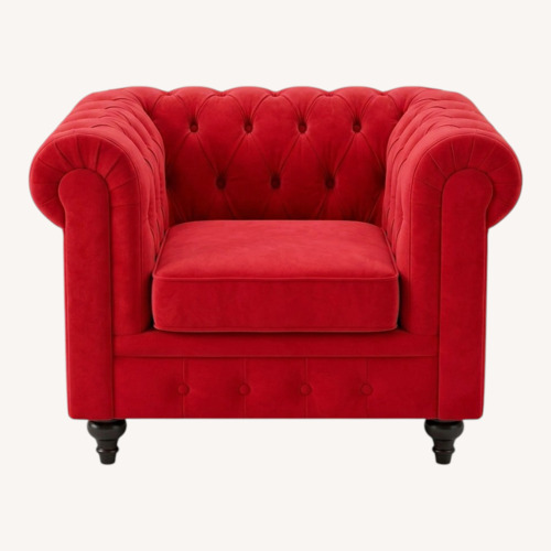 Used Ashley Furniture Red Chair for sale on AptDeco
