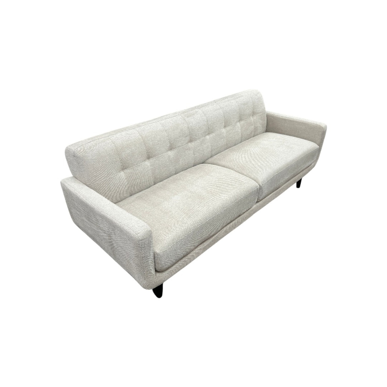 At Home Hadley Tufted Back Sofa - Taupe - image-9