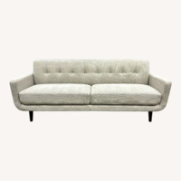 At Home Hadley Tufted Back Sofa - Taupe