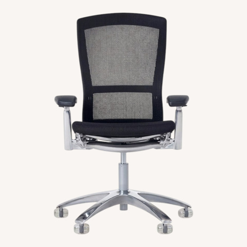 Used Knoll Life Black Lumbar Support Office Chair for sale on AptDeco