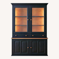 Black Wood Armoire