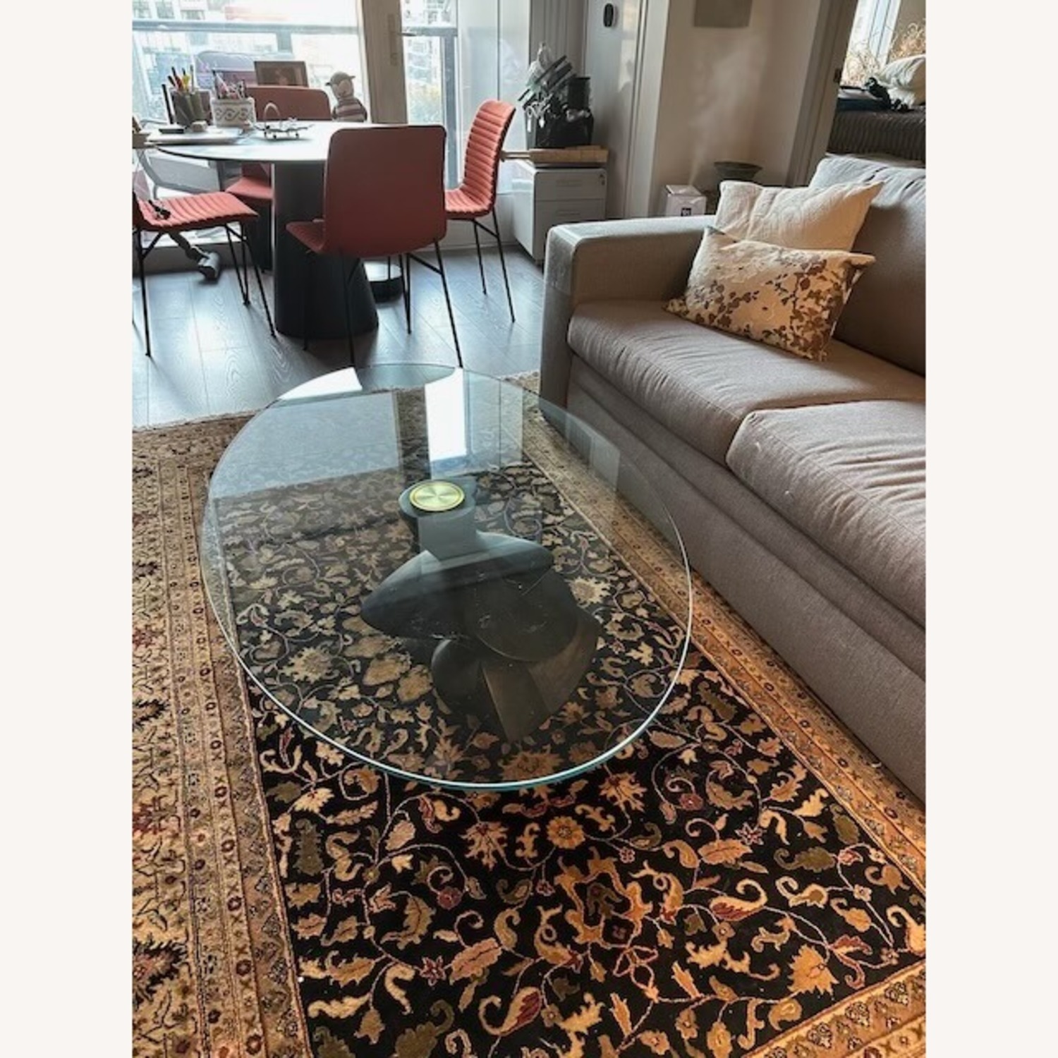 Roche Bobois Glass Coffee Table - image-5