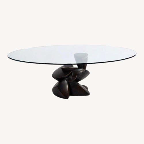 Used Roche Bobois Glass Coffee Table for sale on AptDeco