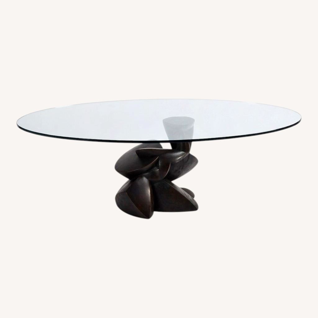 Image of Roche Bobois Glass Coffee Table