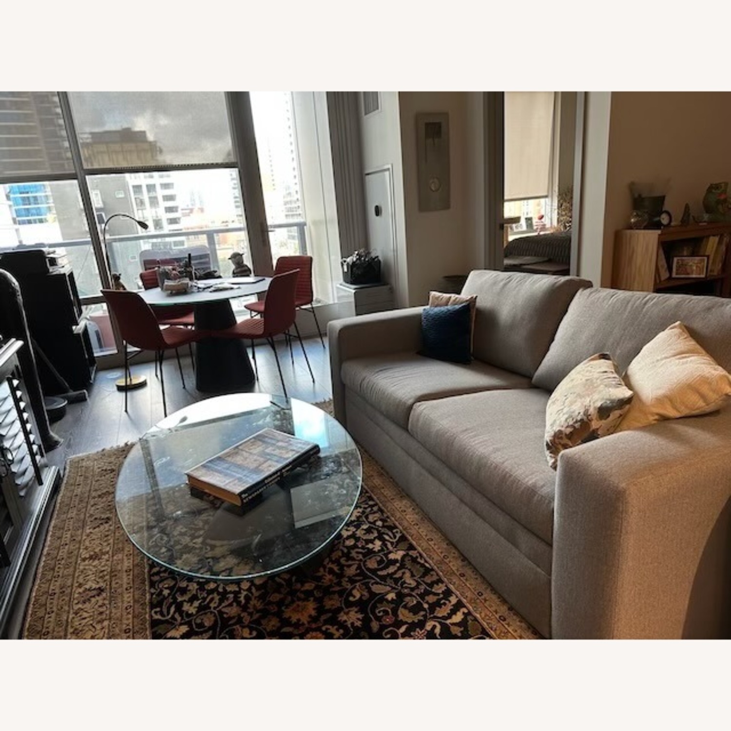 Roche Bobois Glass Coffee Table - image-2