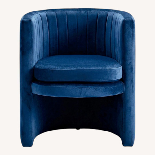 Used Ross Furniture Blue Accent Chairs for sale on AptDeco