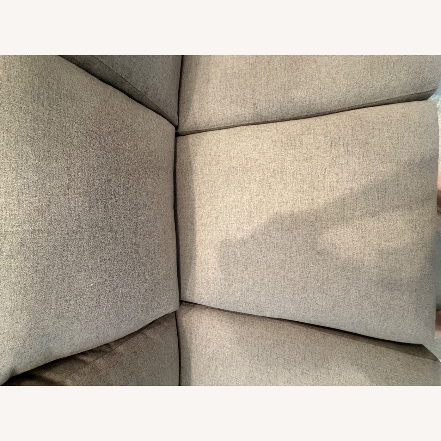 Mantle Furniture Burke Light Gray 3+ Seater Sofa - image-5