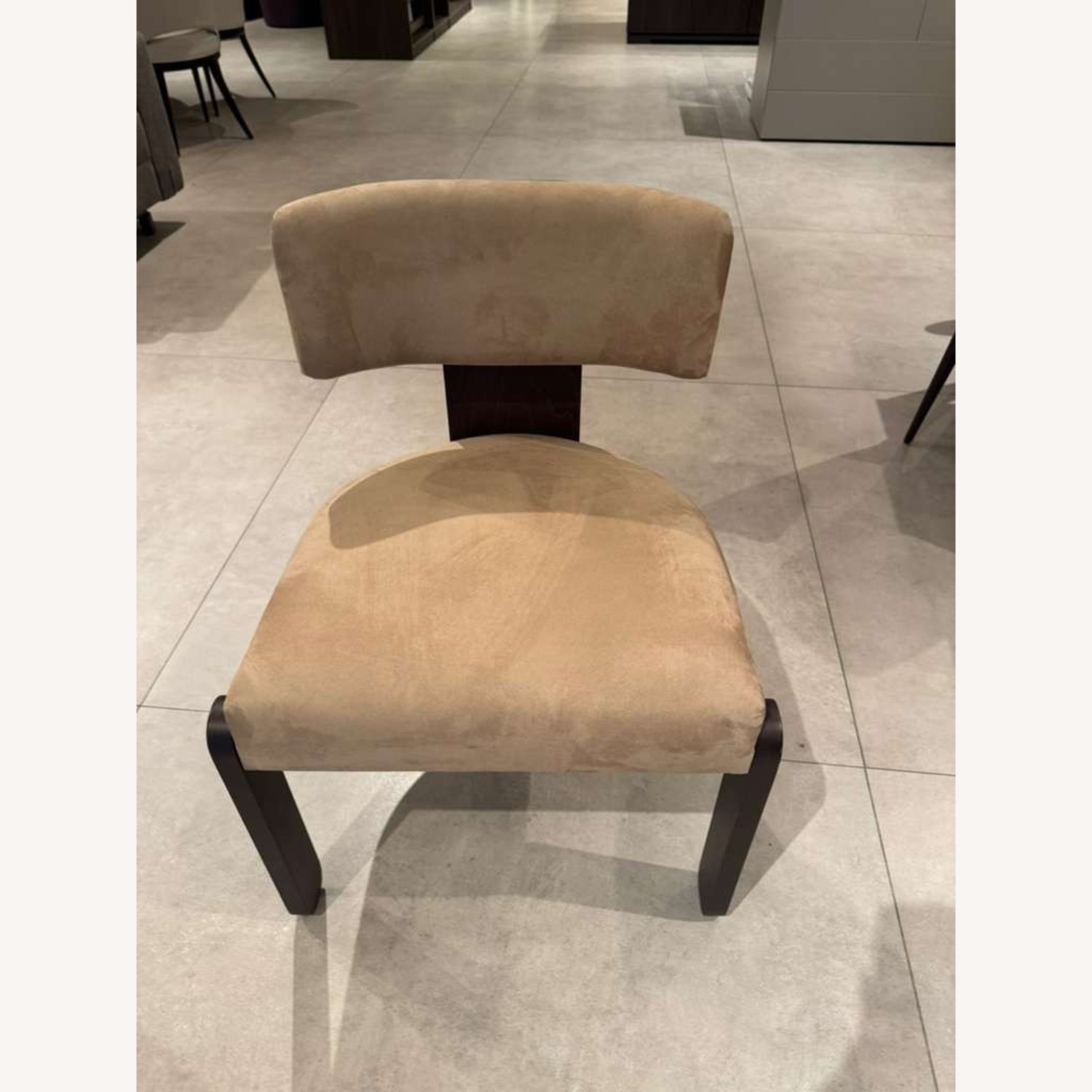 Lazzoni Henrico Natural Fabric Dining Chairs - image-1
