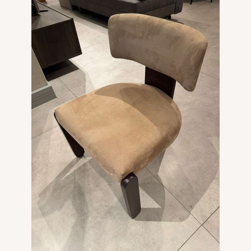 Used Lazzoni Henrico Natural Fabric Dining Chairs for sale on AptDeco