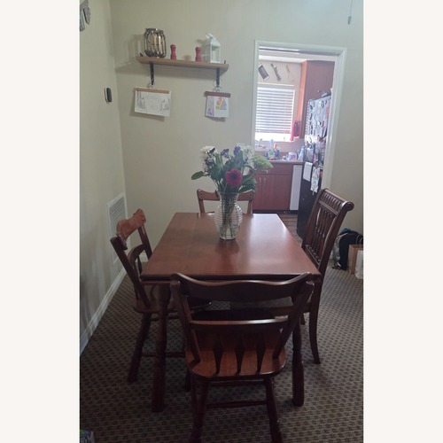 Used Natural Wood Dining Sets for sale on AptDeco
