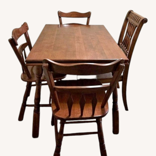 Used Natural Wood Dining Sets for sale on AptDeco