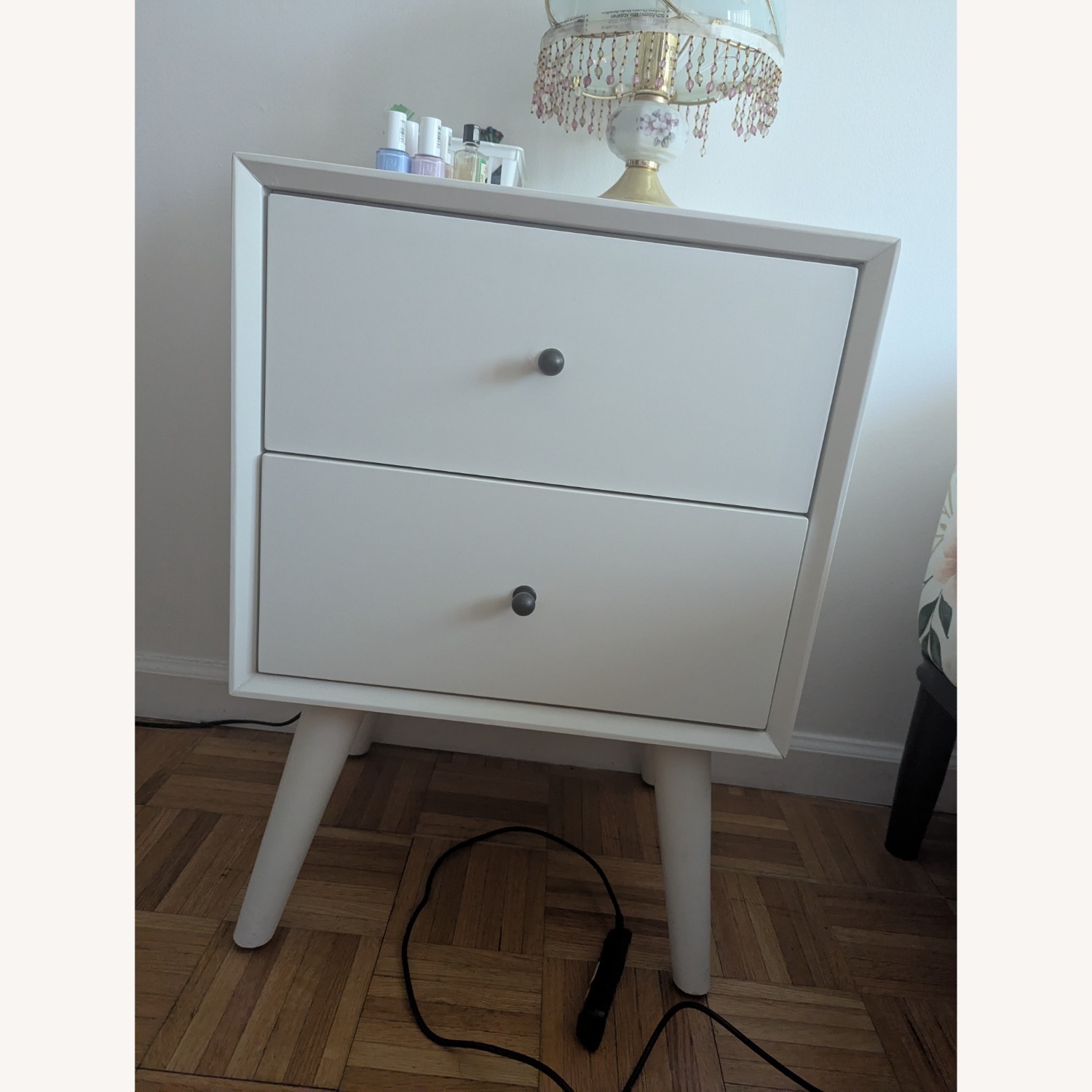 Alpine Furniture Mid Century Nightstand - image-3