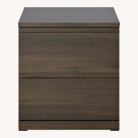 IKEA Storklinta Dark Brown Nightstand
