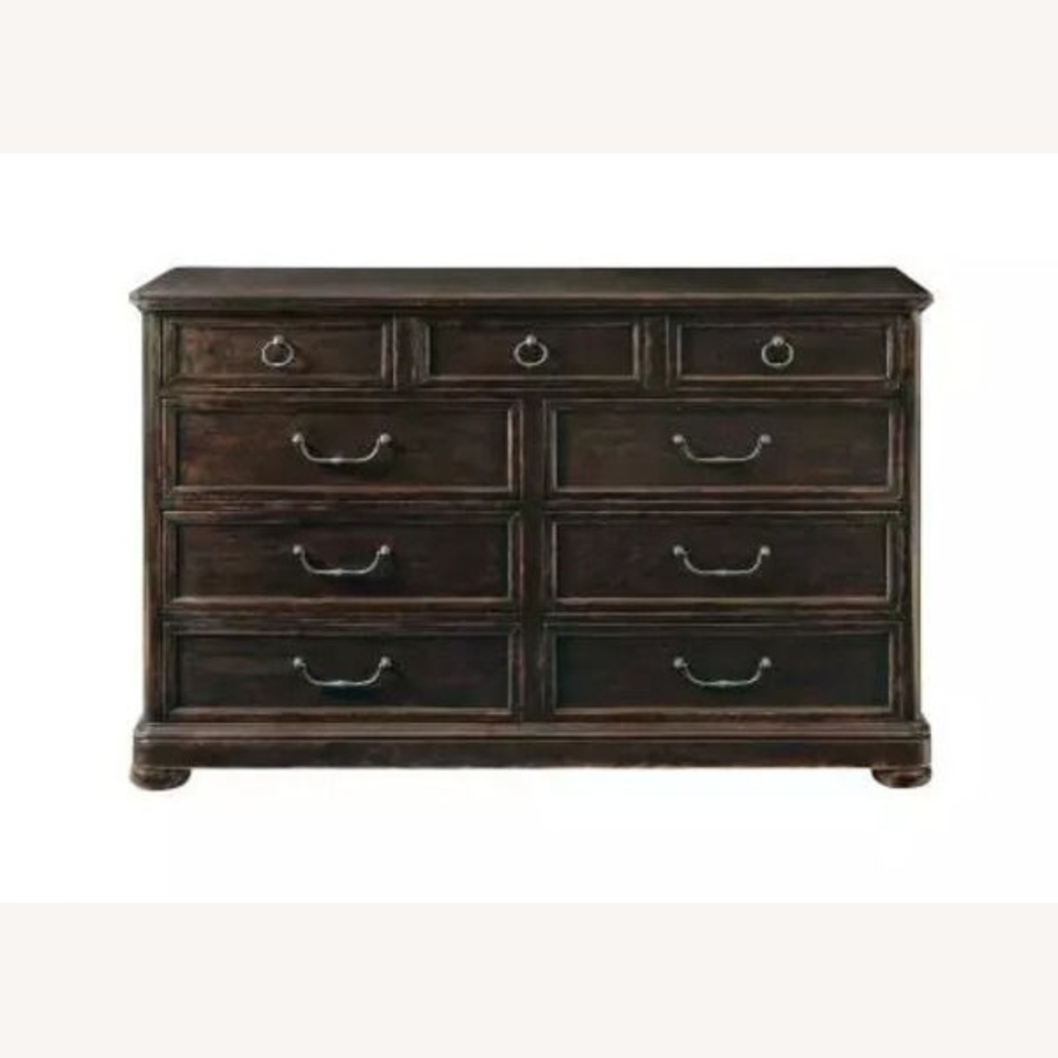 Bernhardt Furniture Dark Brown Wood Dresser - image-4