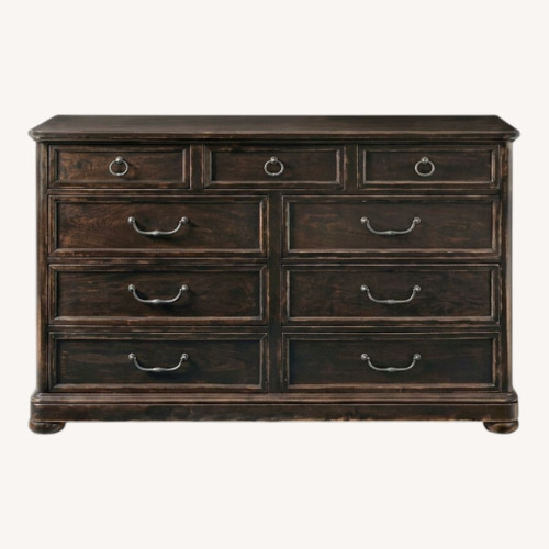 Used Bernhardt Furniture Dark Brown Wood Dresser for sale on AptDeco
