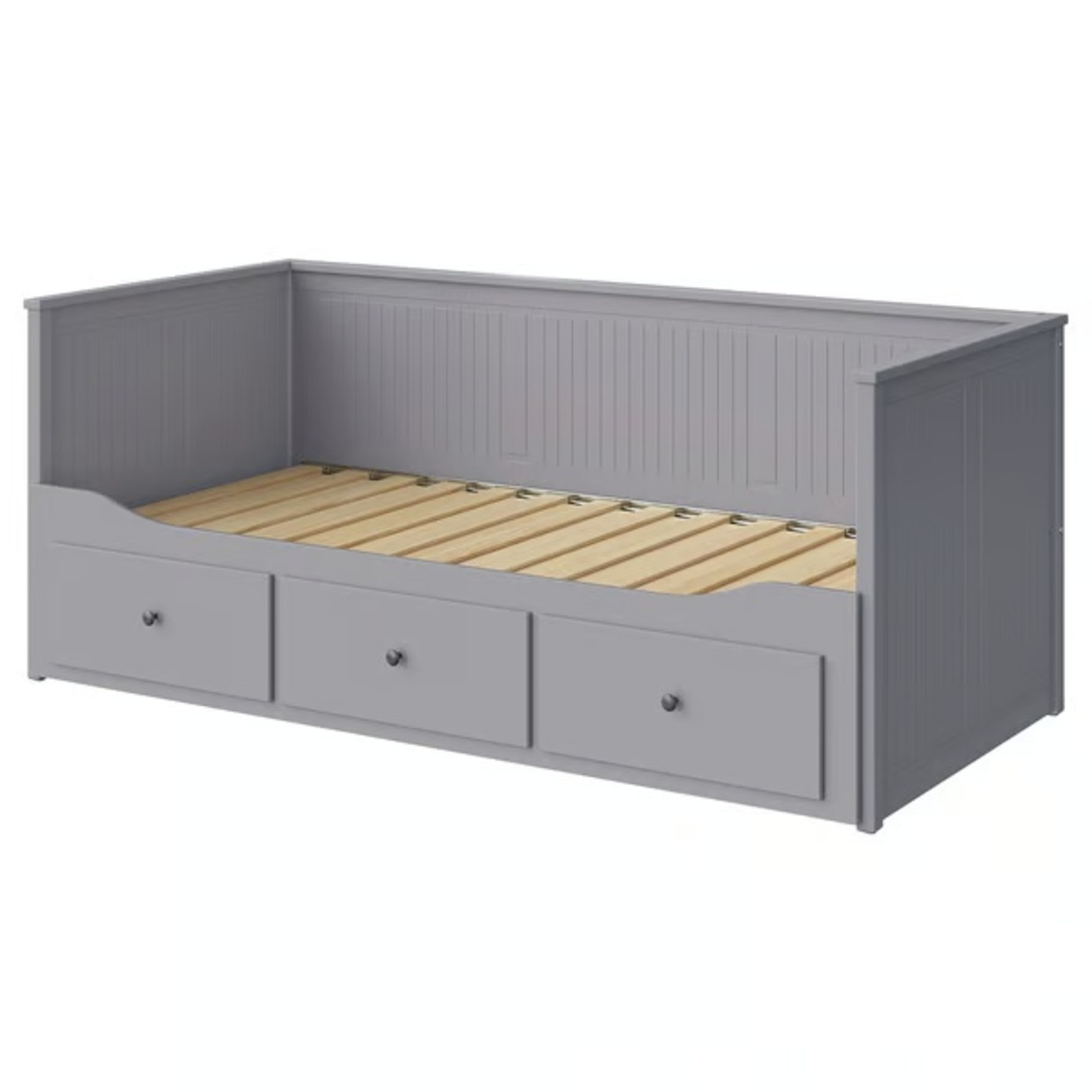 IKEA HEMNES Daybed Frame With 3 Drawers, Gray, Twin - image-5