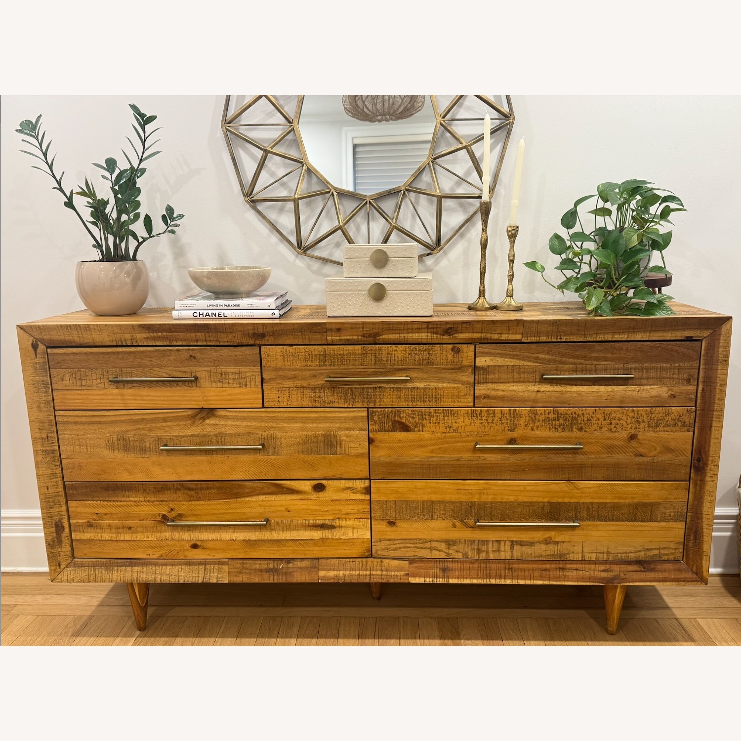West Elm Alexa Reclaimed Wood 7-Drawer Dresser (70") - image-1