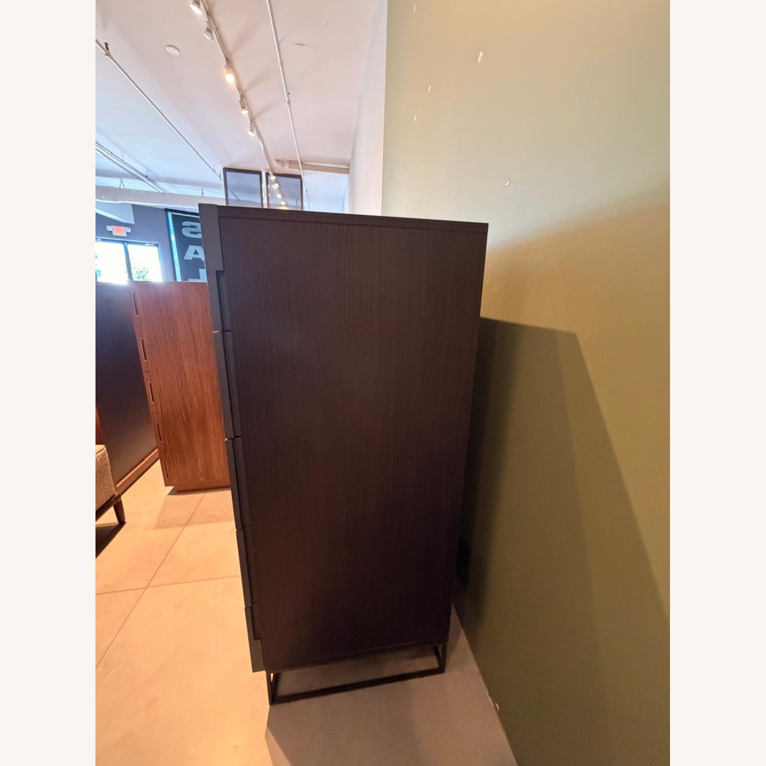 Lazzoni Dark Brown Wood Dresser - image-4