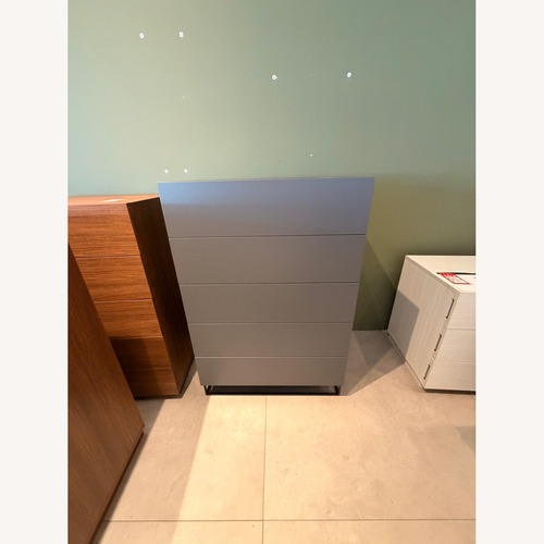 Used Lazzoni Dark Brown Wood Dresser for sale on AptDeco