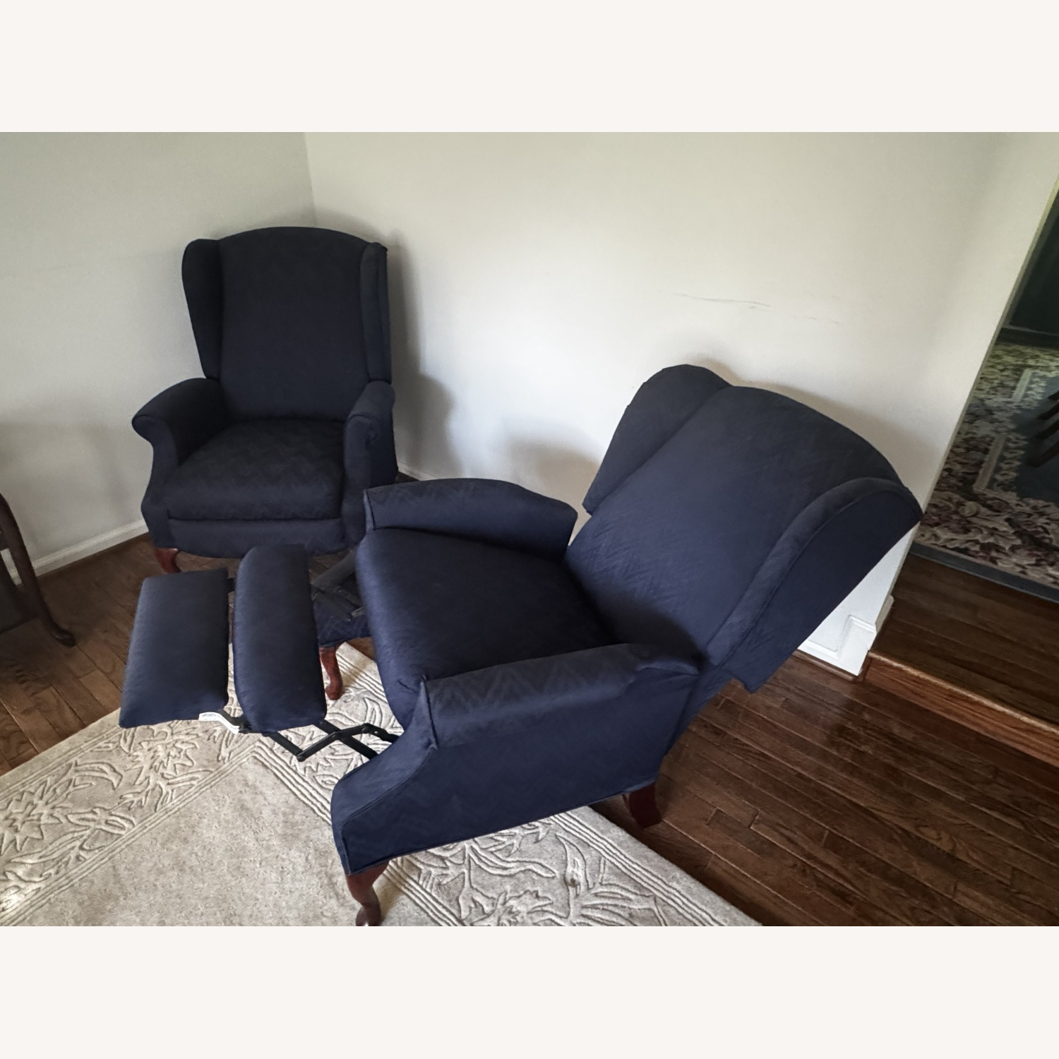 Queen Anne Recliner Chairs (Quantity 2) - image-2