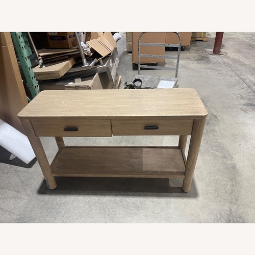 Used Williams Sonoma Hargrove Light Brown Wood Sideboard for sale on AptDeco
