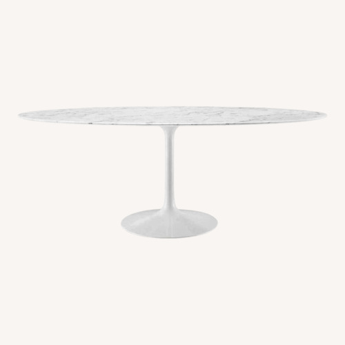 Used Modway Lippa White Dining Table for sale on AptDeco