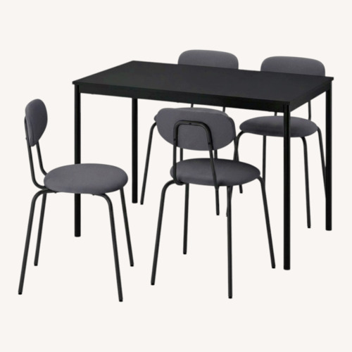 Used IKEA Sandsberg Black Dining Sets for sale on AptDeco