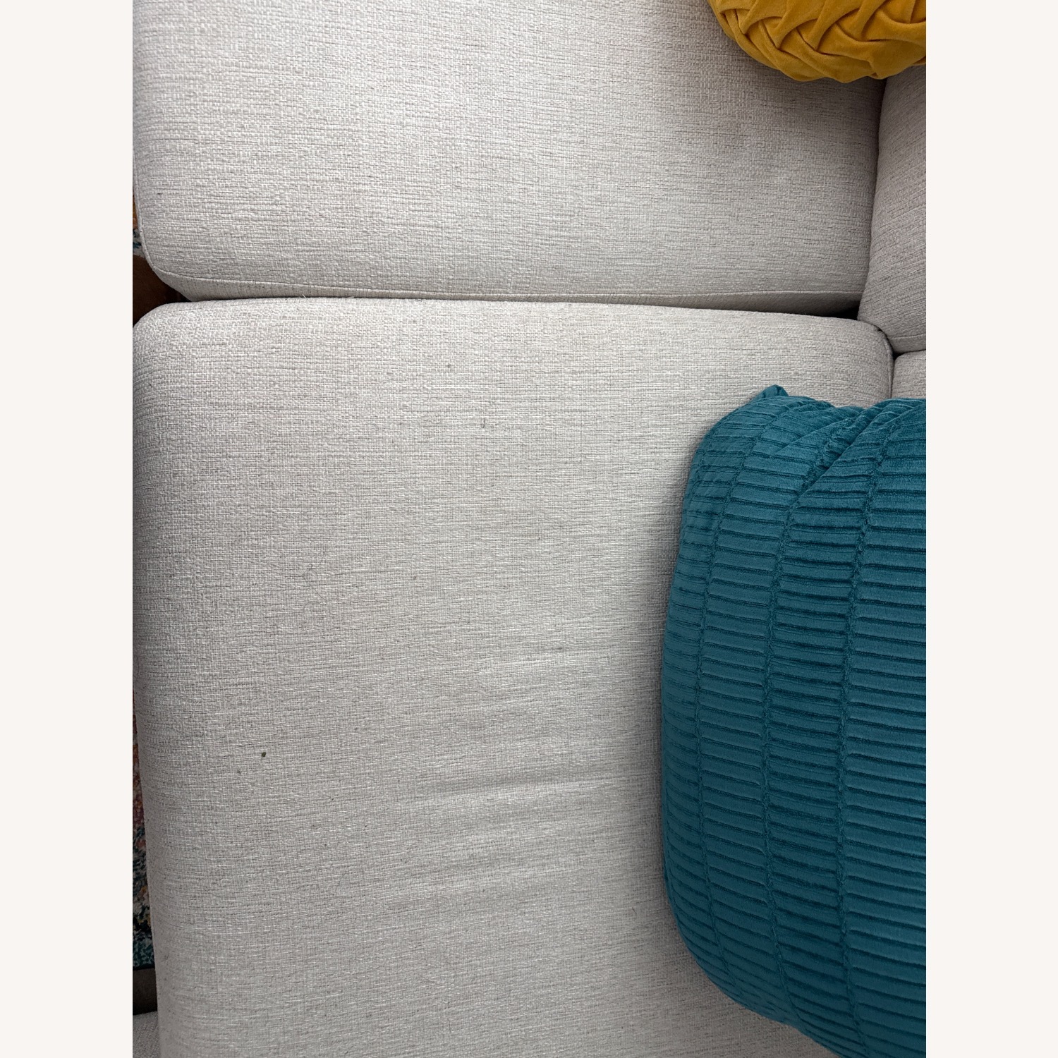 Rooms To Go Natural Fabric 3+ Piece Sectional - image-4