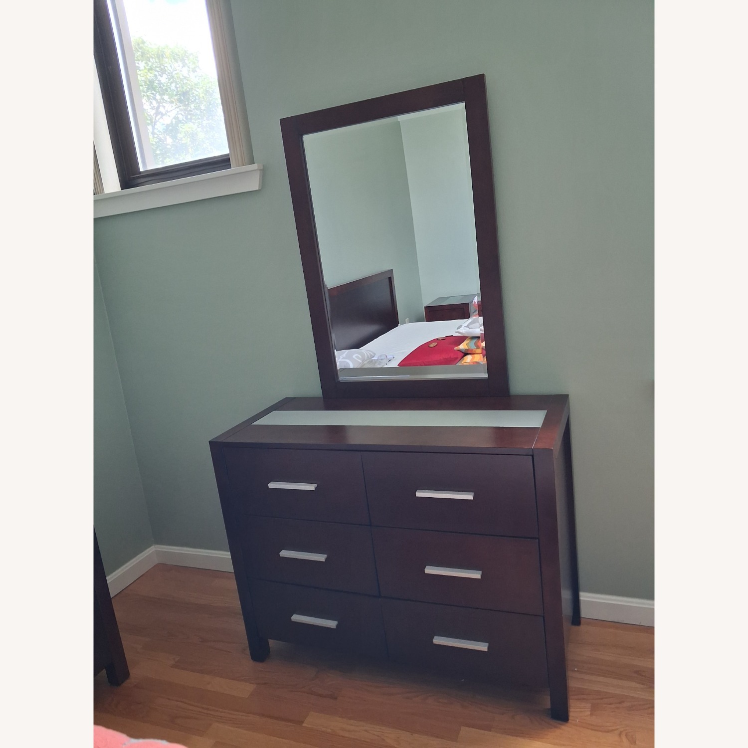 Abbyson Living Hamptons 6-drawer Dresser With Mirror - image-1
