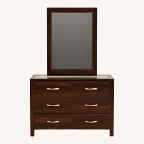 Used Abbyson Living Hamptons 6-drawer Dresser With Mirror for sale on AptDeco