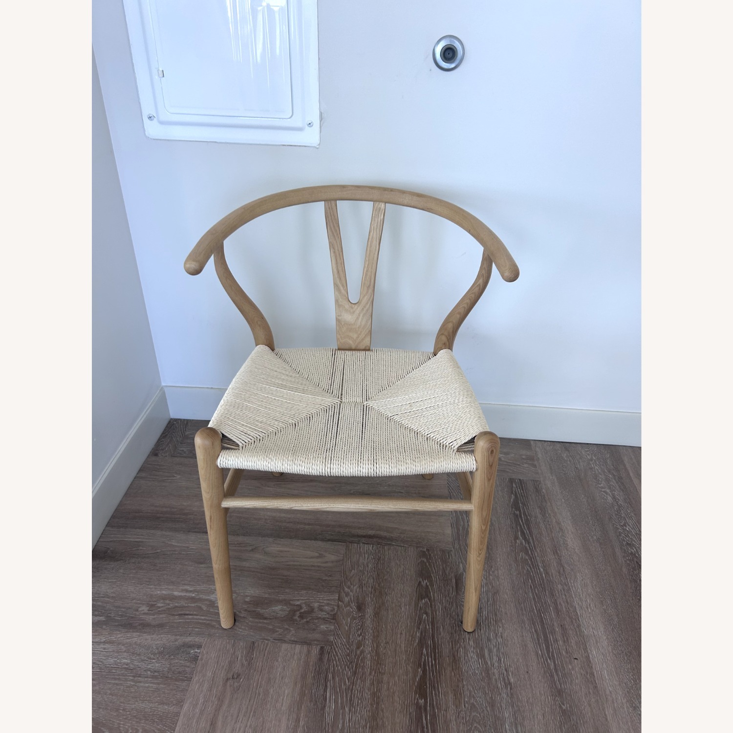 Natural Wood Dining Chairs - image-1
