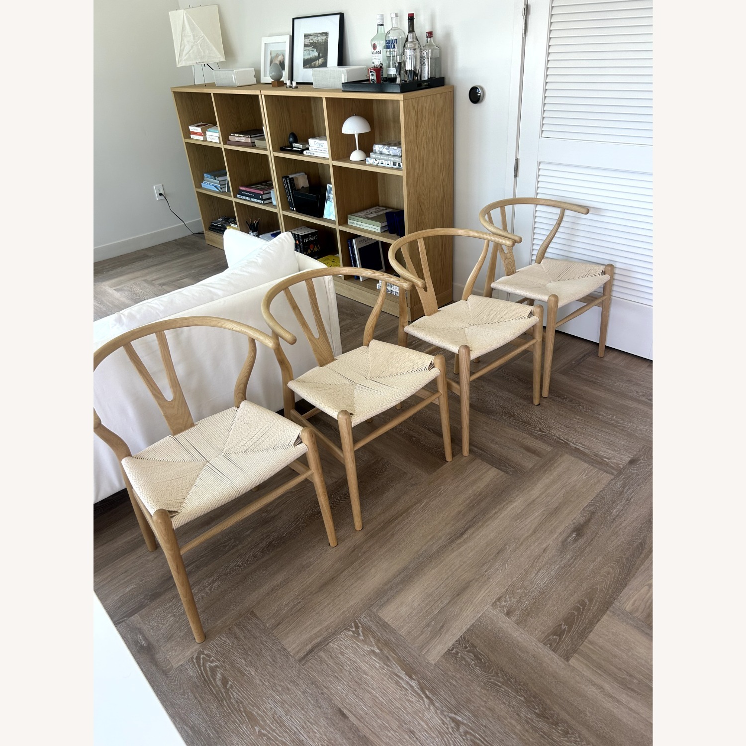 Natural Wood Dining Chairs - image-5