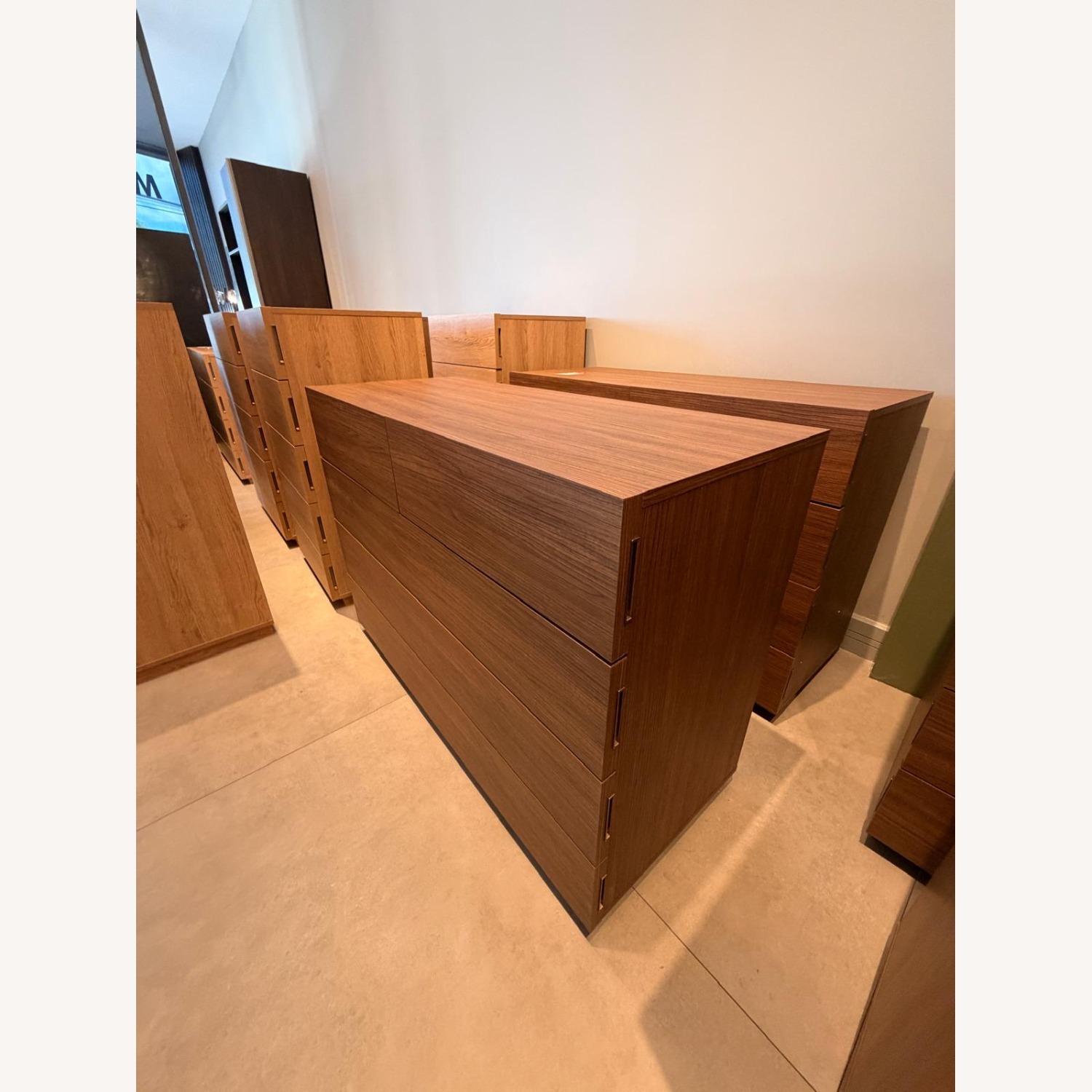 Lazzoni Light Brown Wood Dresser - image-2