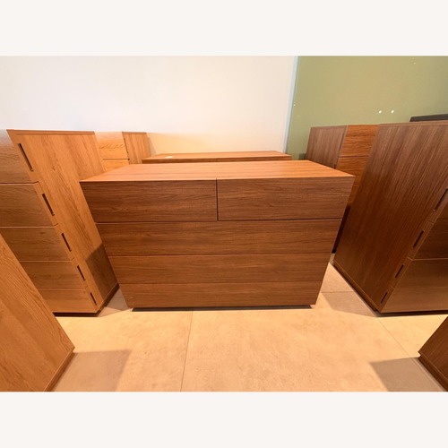 Used Lazzoni Light Brown Wood Dresser for sale on AptDeco