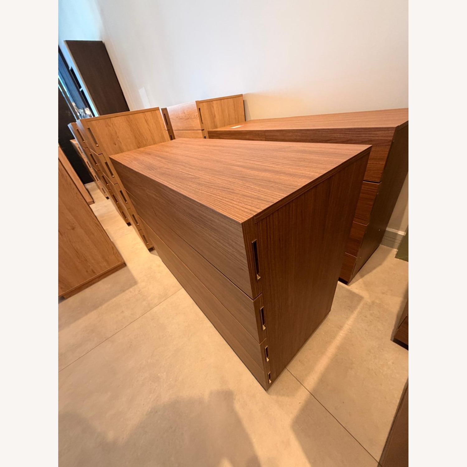 Lazzoni Light Brown Wood Dresser - image-1