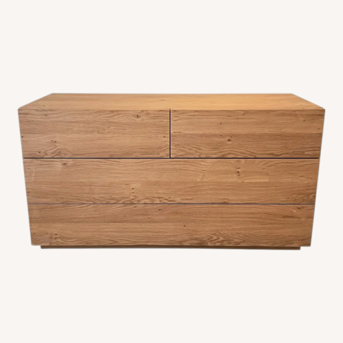 Used Lazzoni Light Brown Wood Dresser for sale on AptDeco
