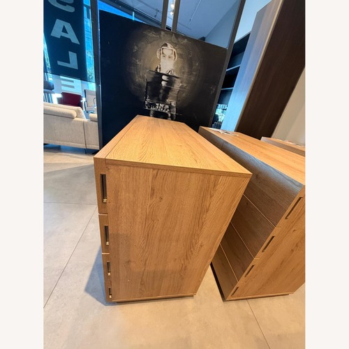 Used Lazzoni Light Brown Wood Dresser for sale on AptDeco