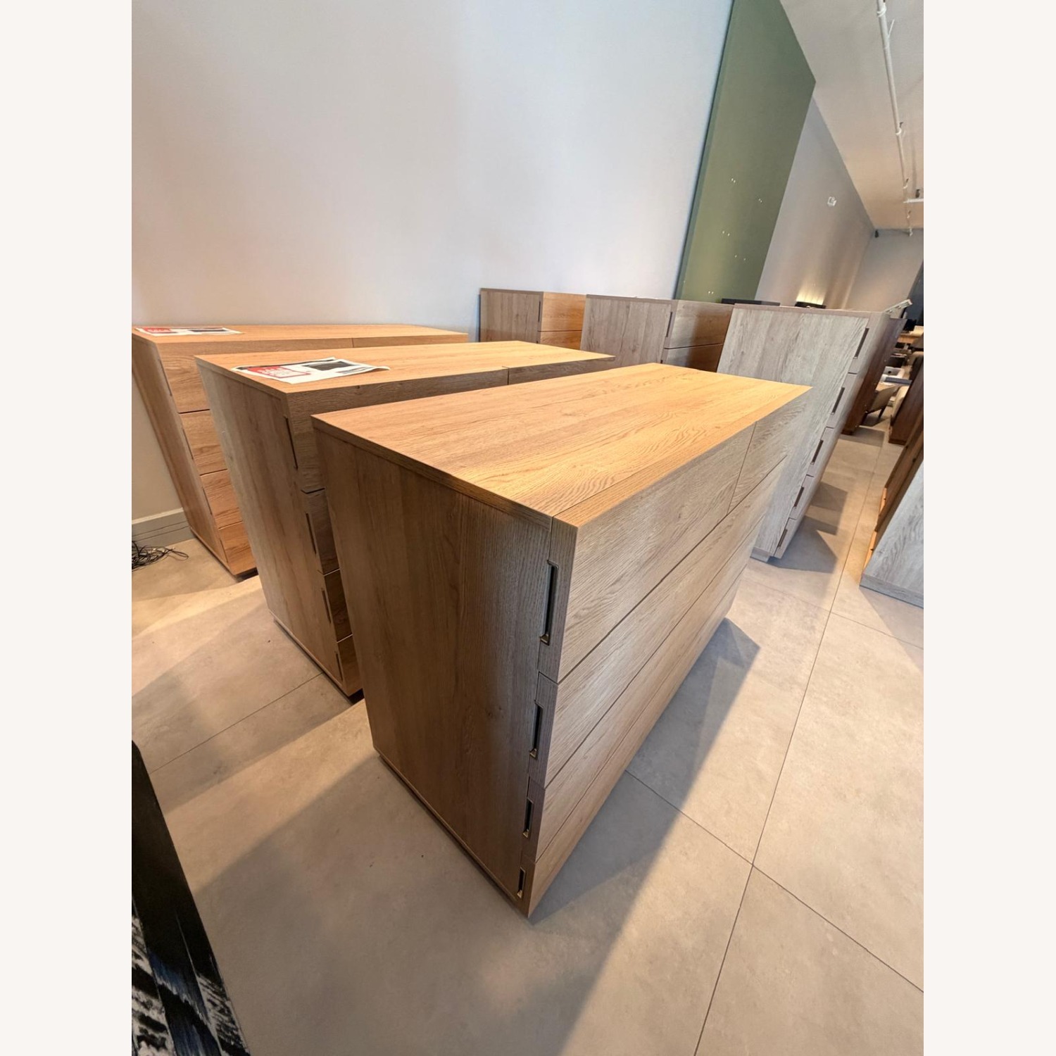 Lazzoni Light Brown Wood Dresser - image-4