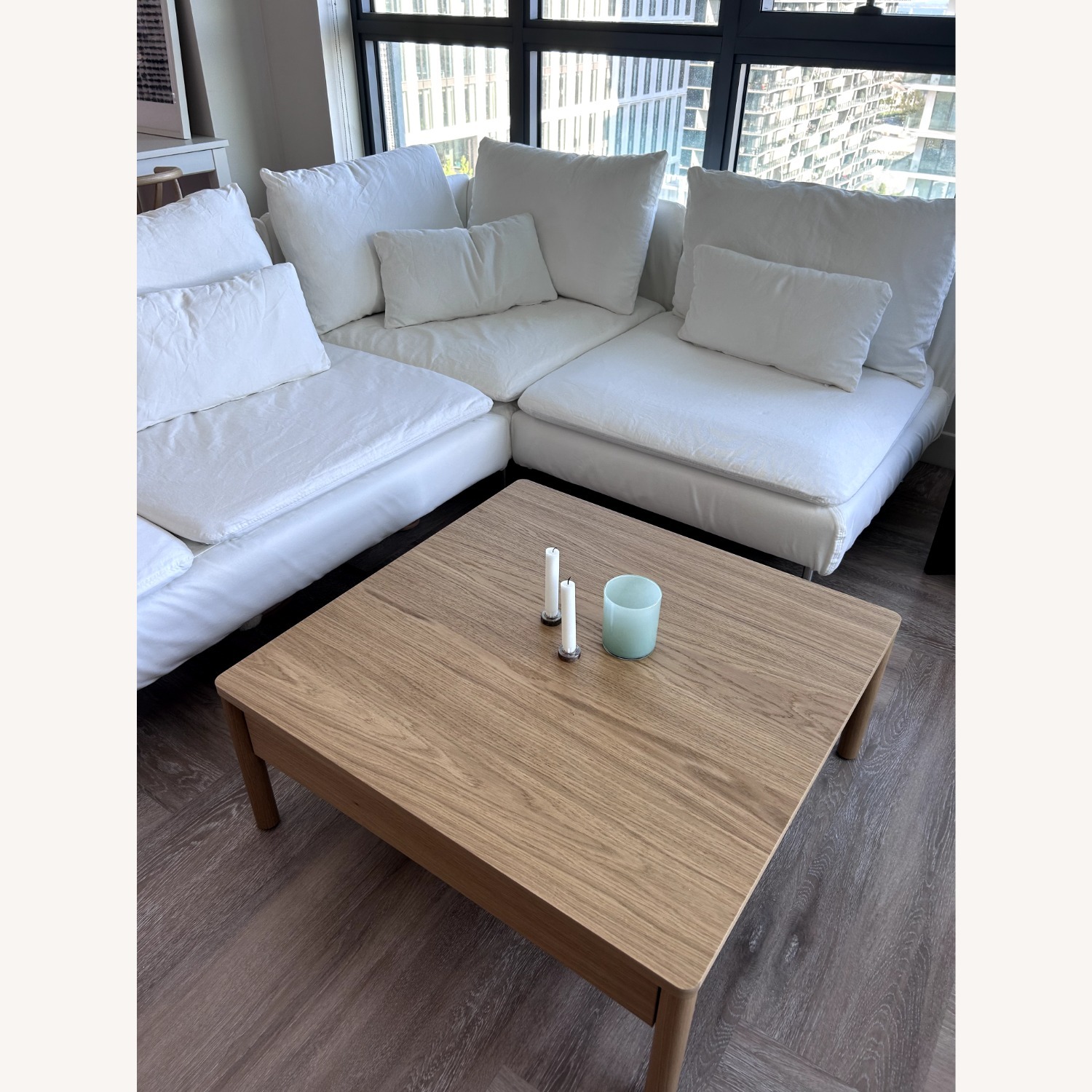 IKEA Tonstad Natural Wood Coffee Table - image-1