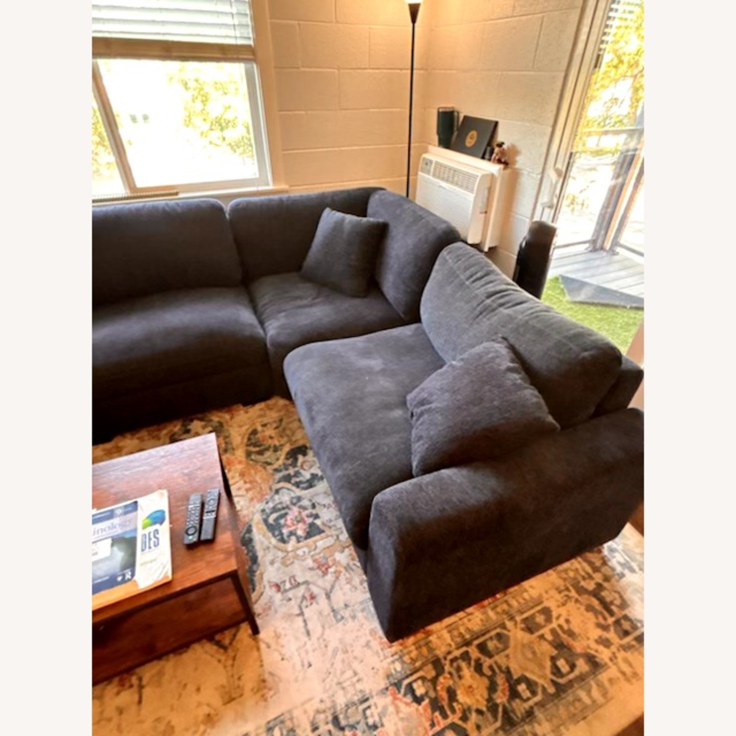 Eugenija Dark Gray 3+ Piece Sectional - image-4