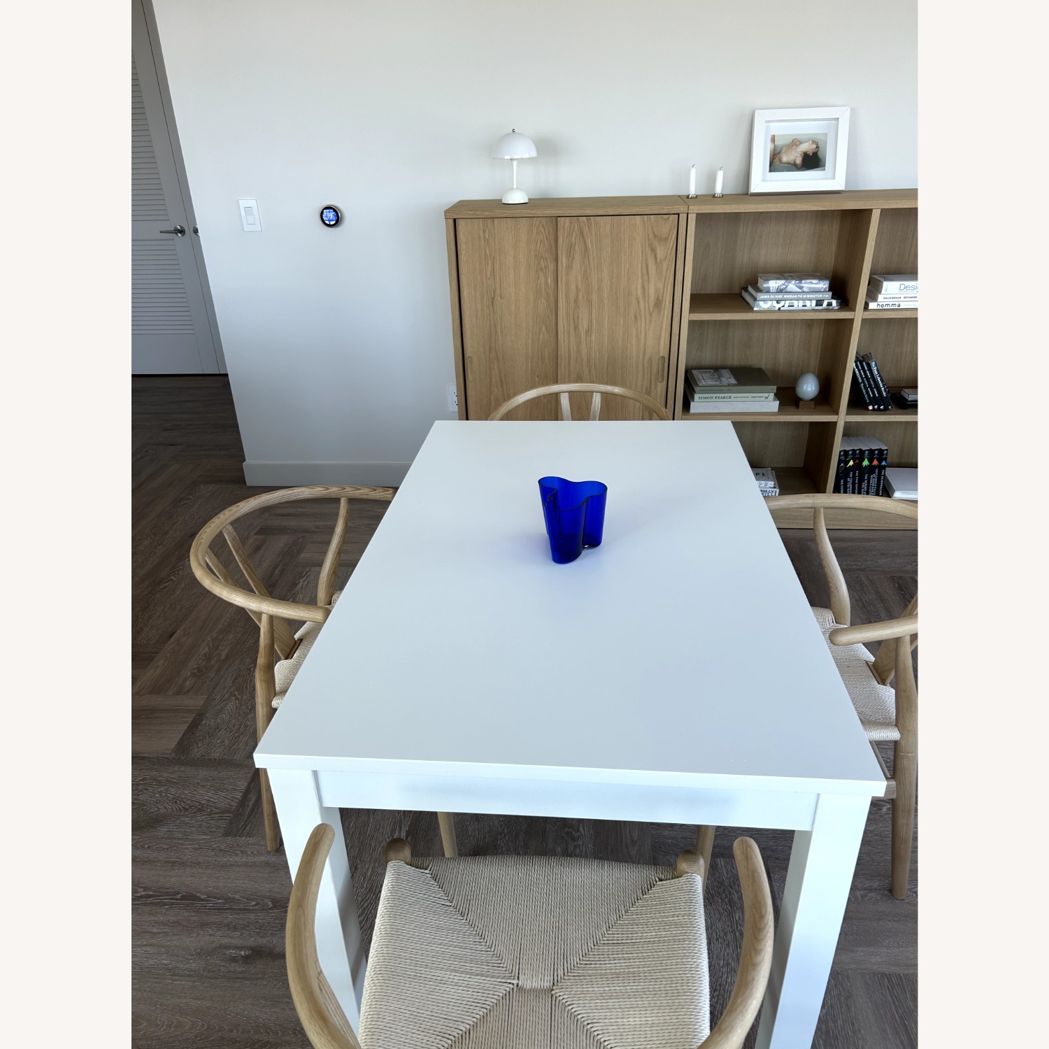 IKEA Laneberg Extendable White Wood Dining Table - image-2