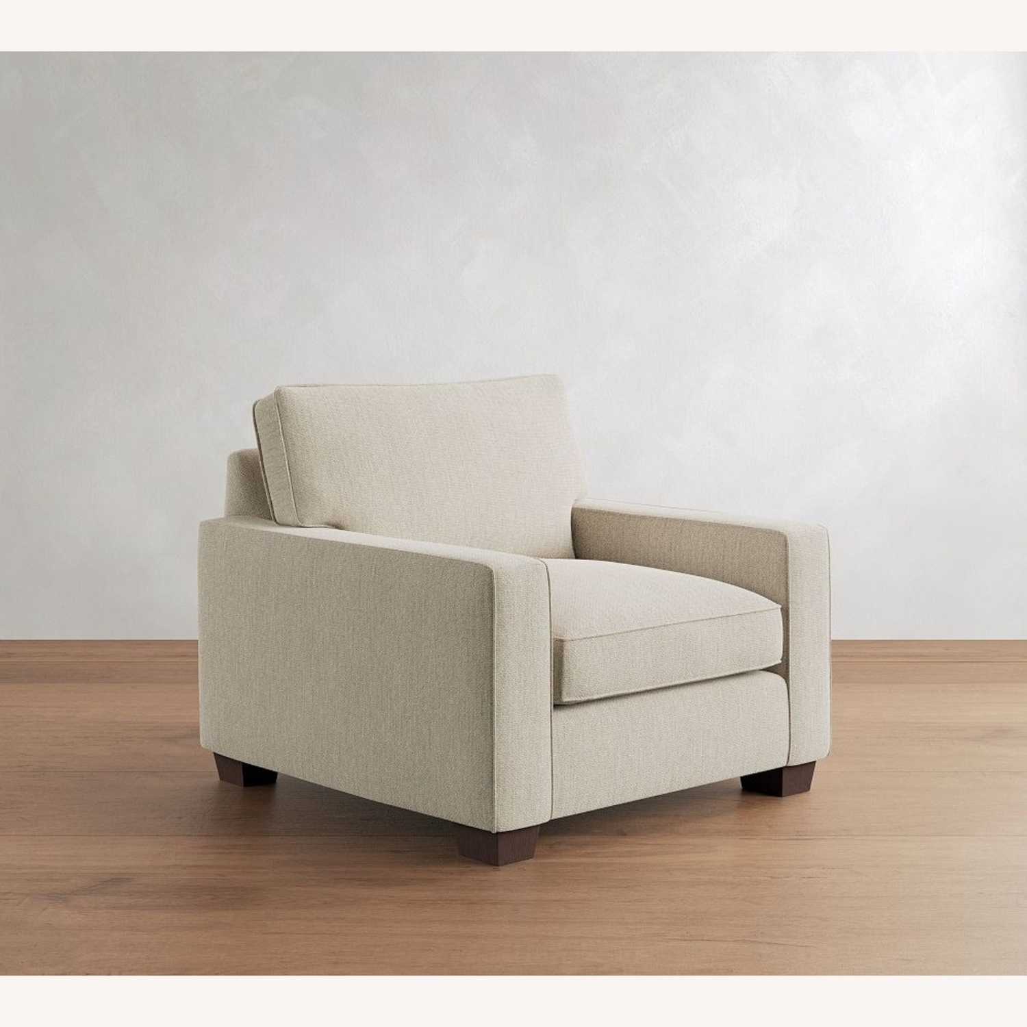 Pottery Barn Natural PB Comfort Square Arm Chair - image-7