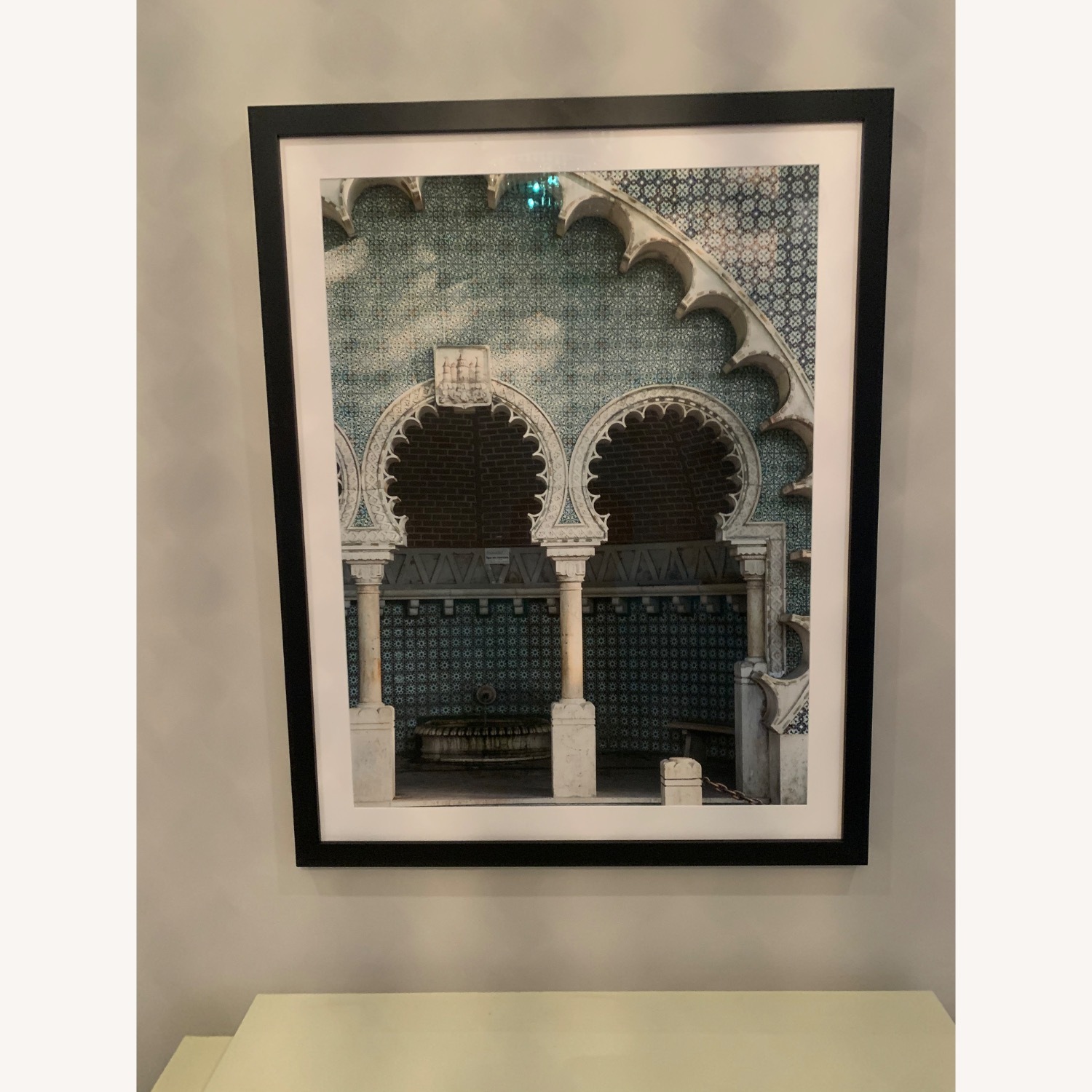 Huge Framed Photo of a Moorish Fountain - image-3