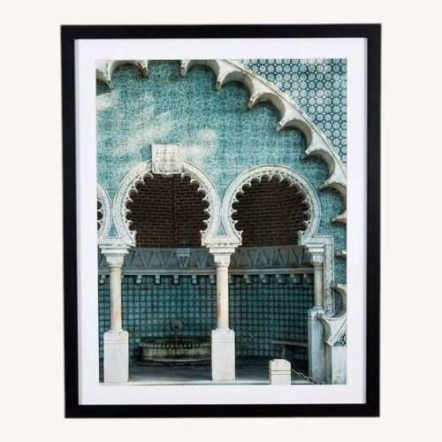 Used Huge Framed Photo of a Moorish Fountain for sale on AptDeco