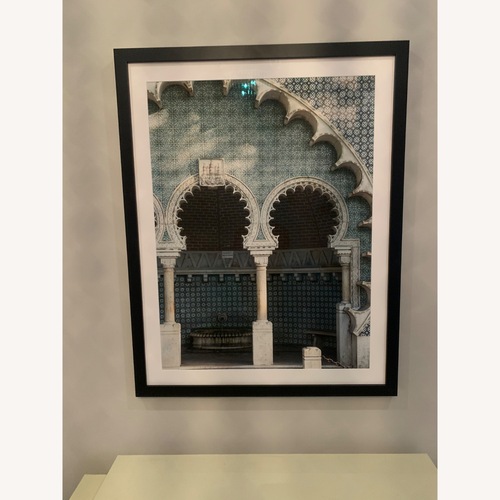 Used Huge Framed Photo of a Moorish Fountain for sale on AptDeco
